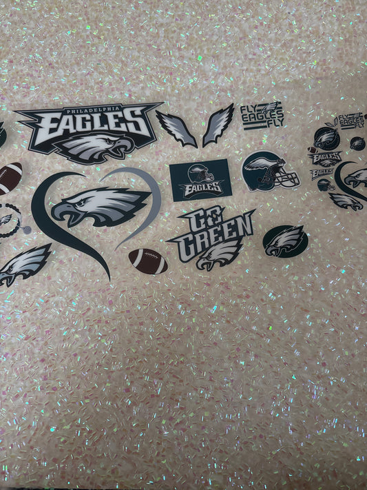 Eagles with Lid decal