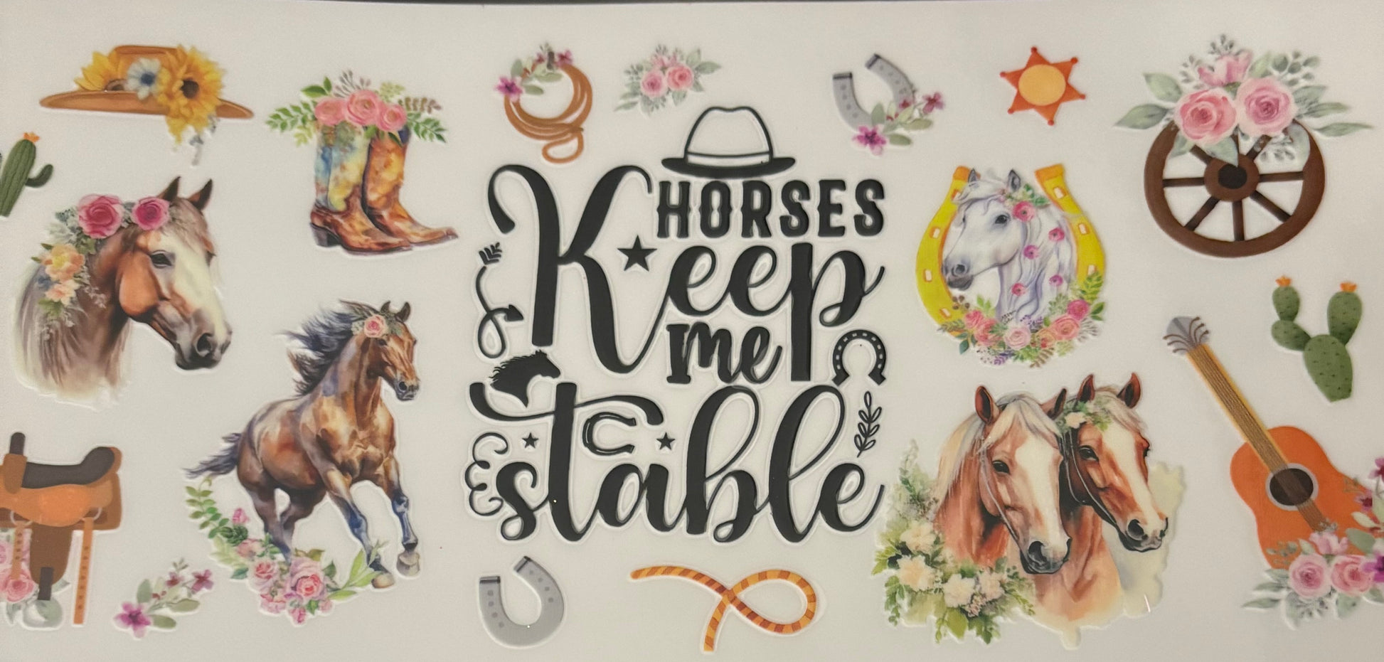 Horses keep me stable