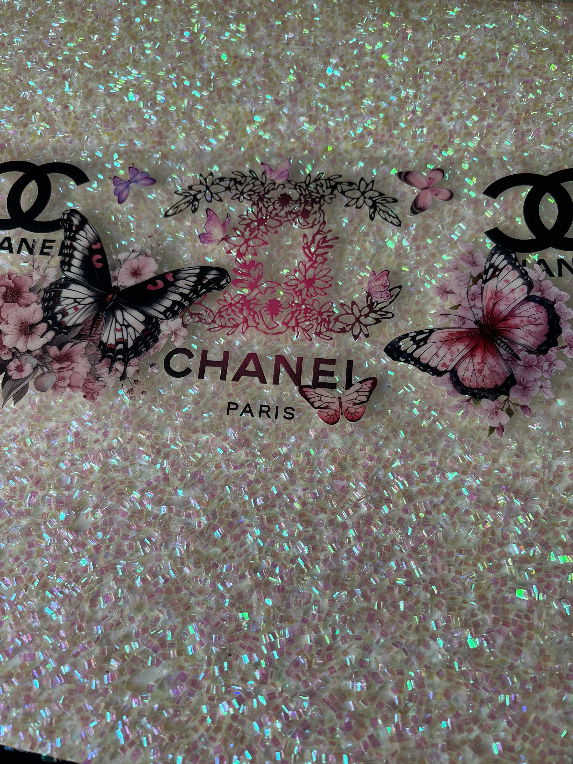 Cc Paris pink Butterfly