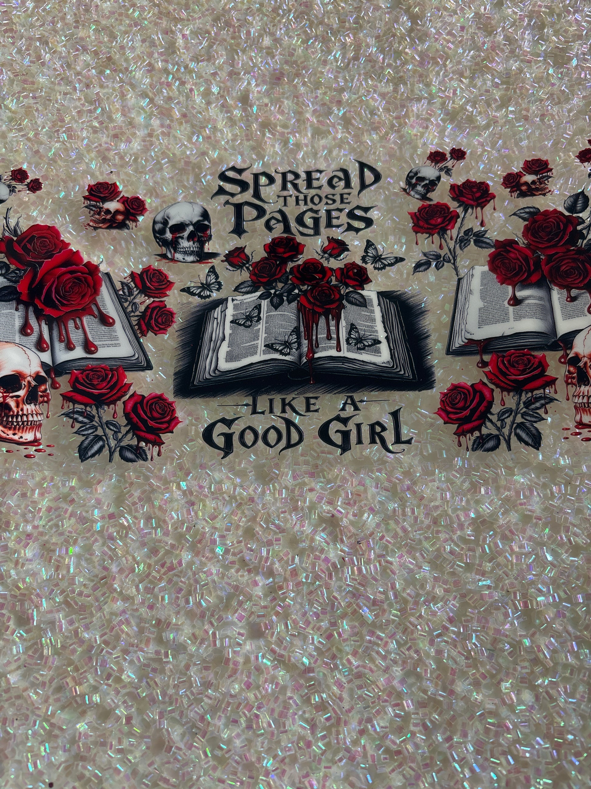 Spread those pages like a good girl