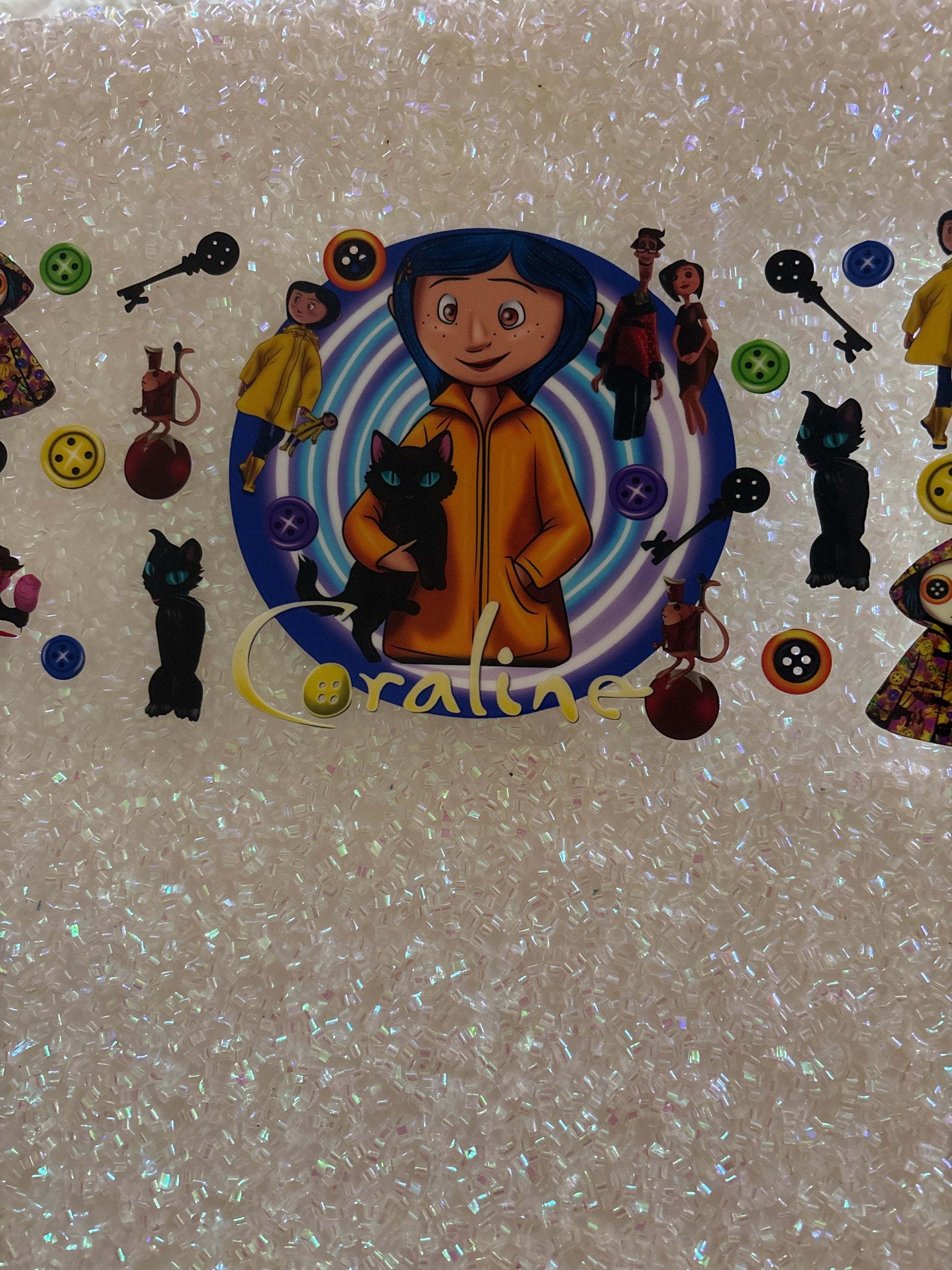Coraline with spiral