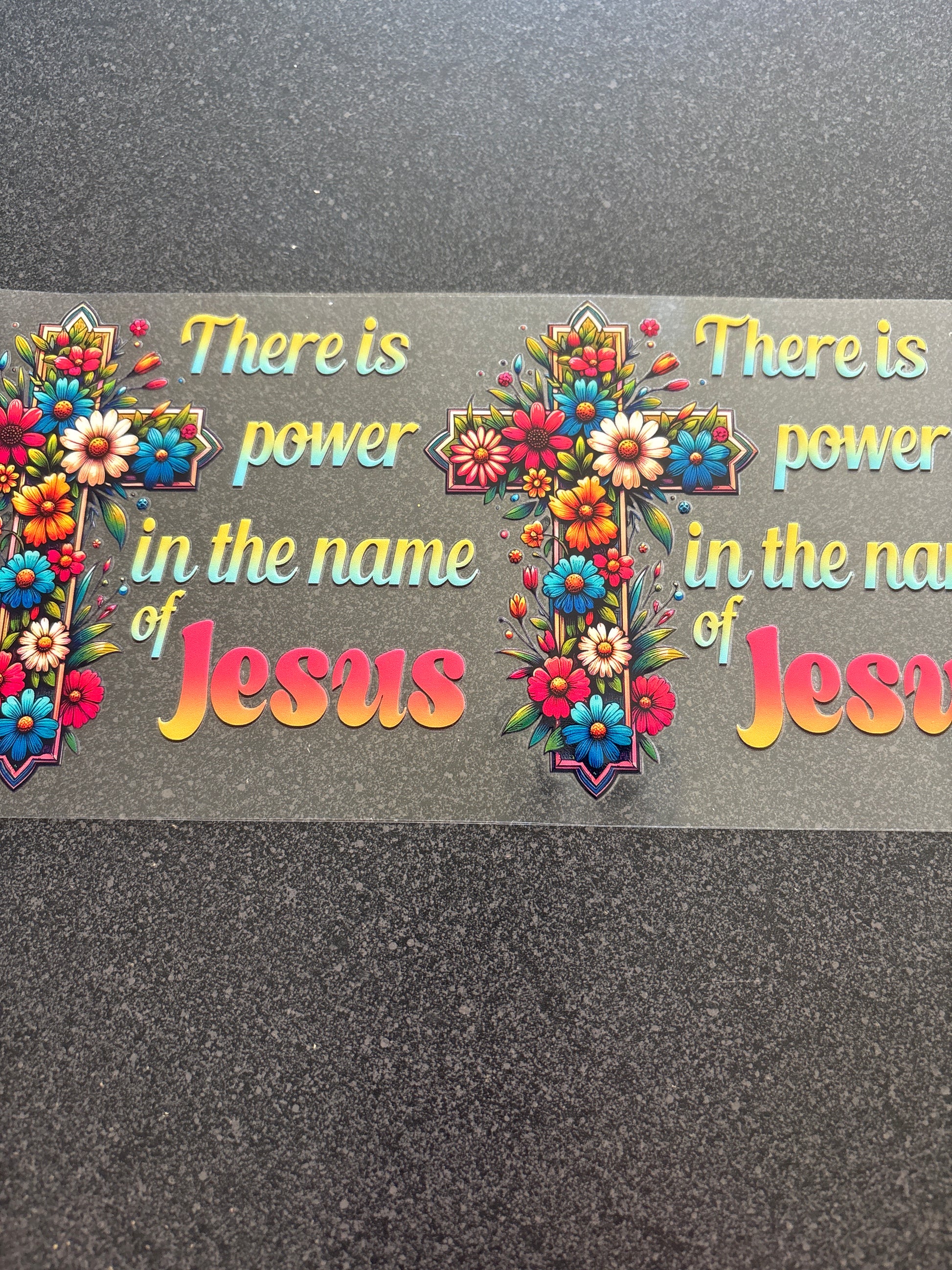 There is power in the name of Jesus