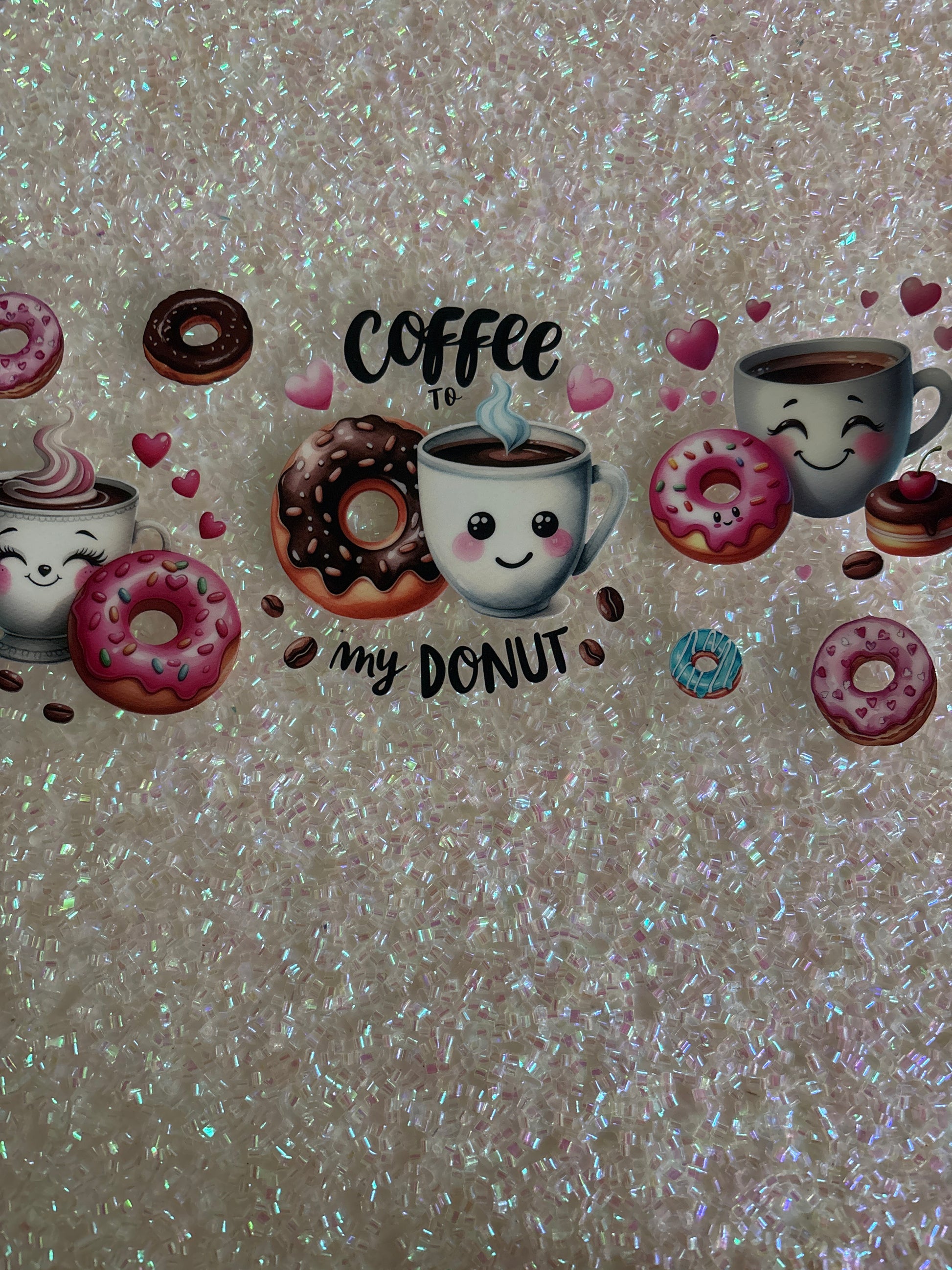 Coffee to my donut