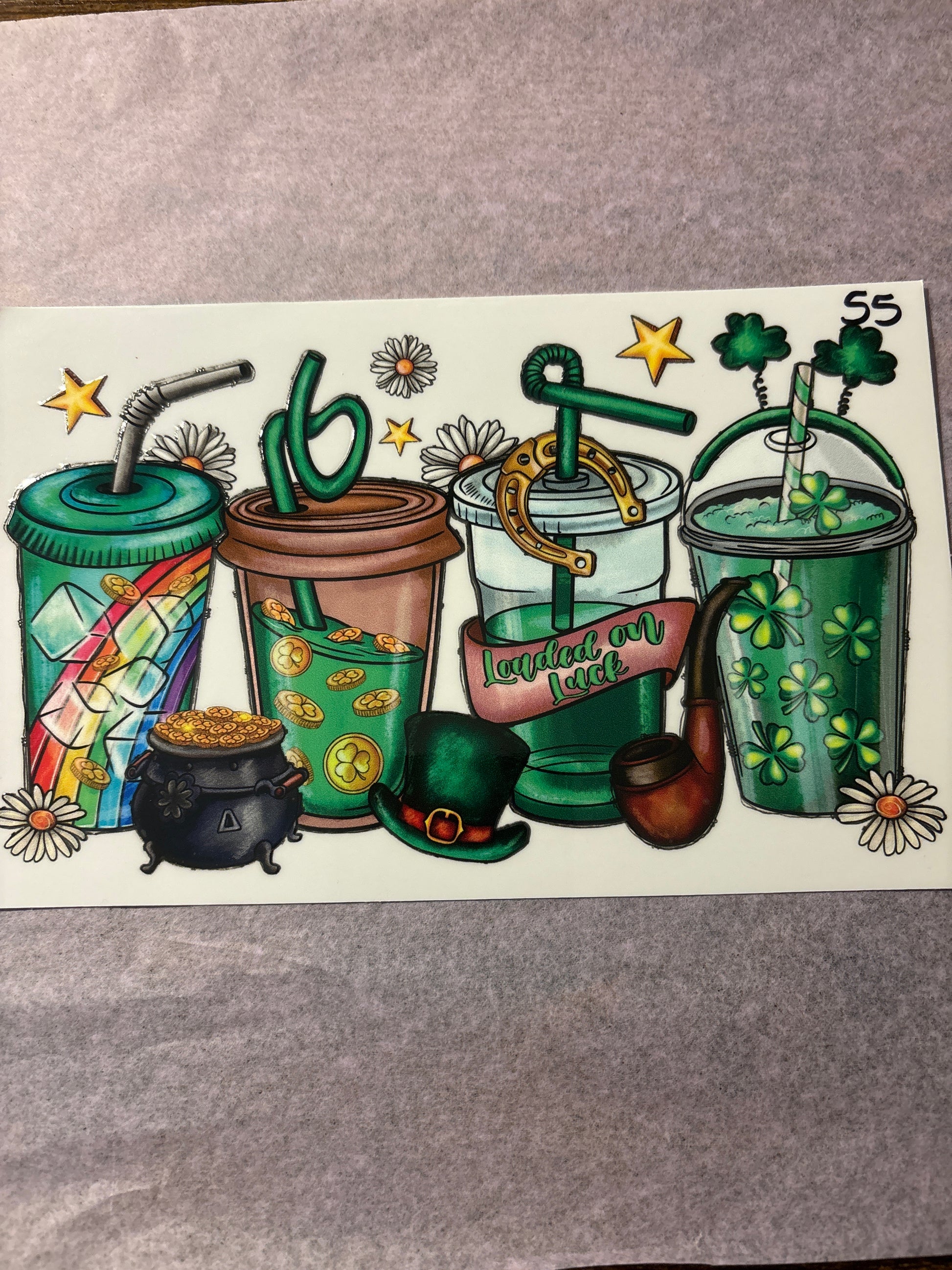 Saint Patrick’s Day coffee cups