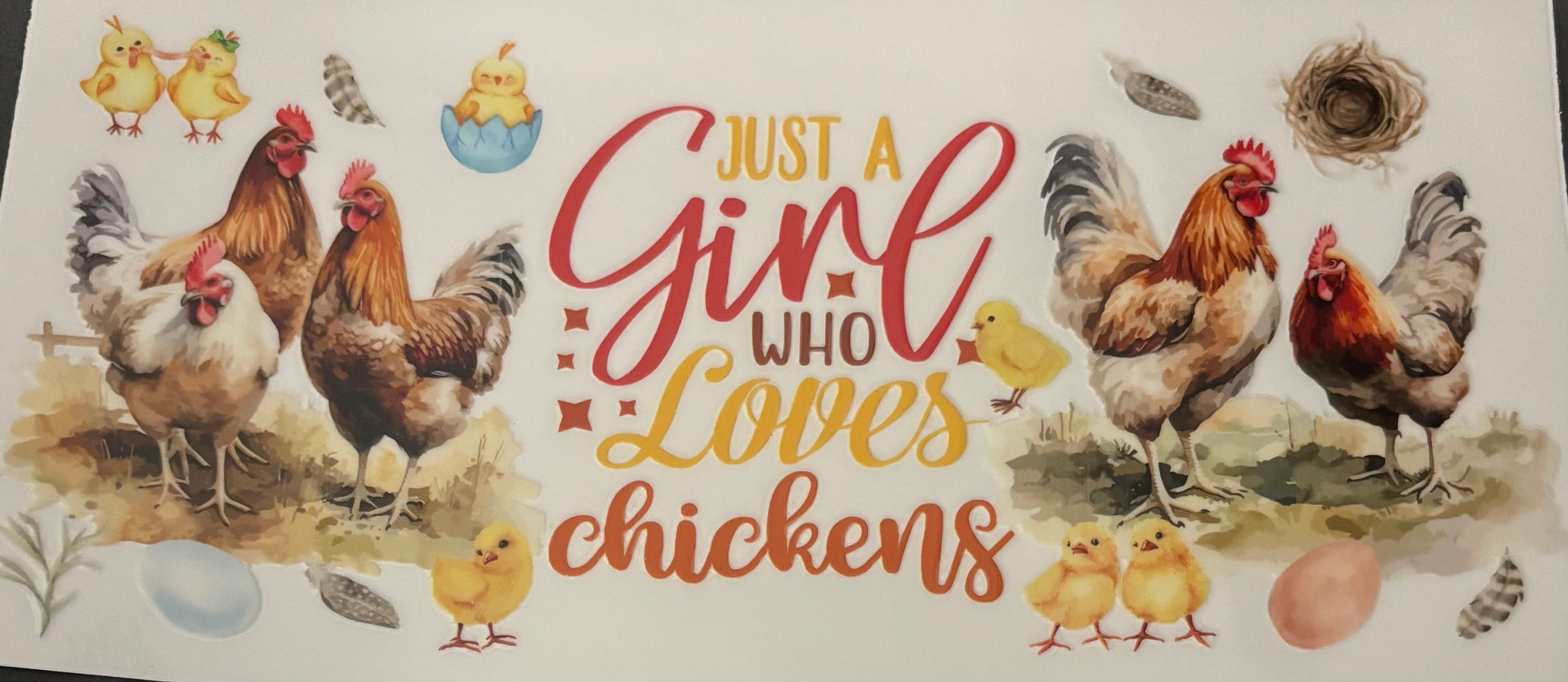 Just a girl who loves chickens