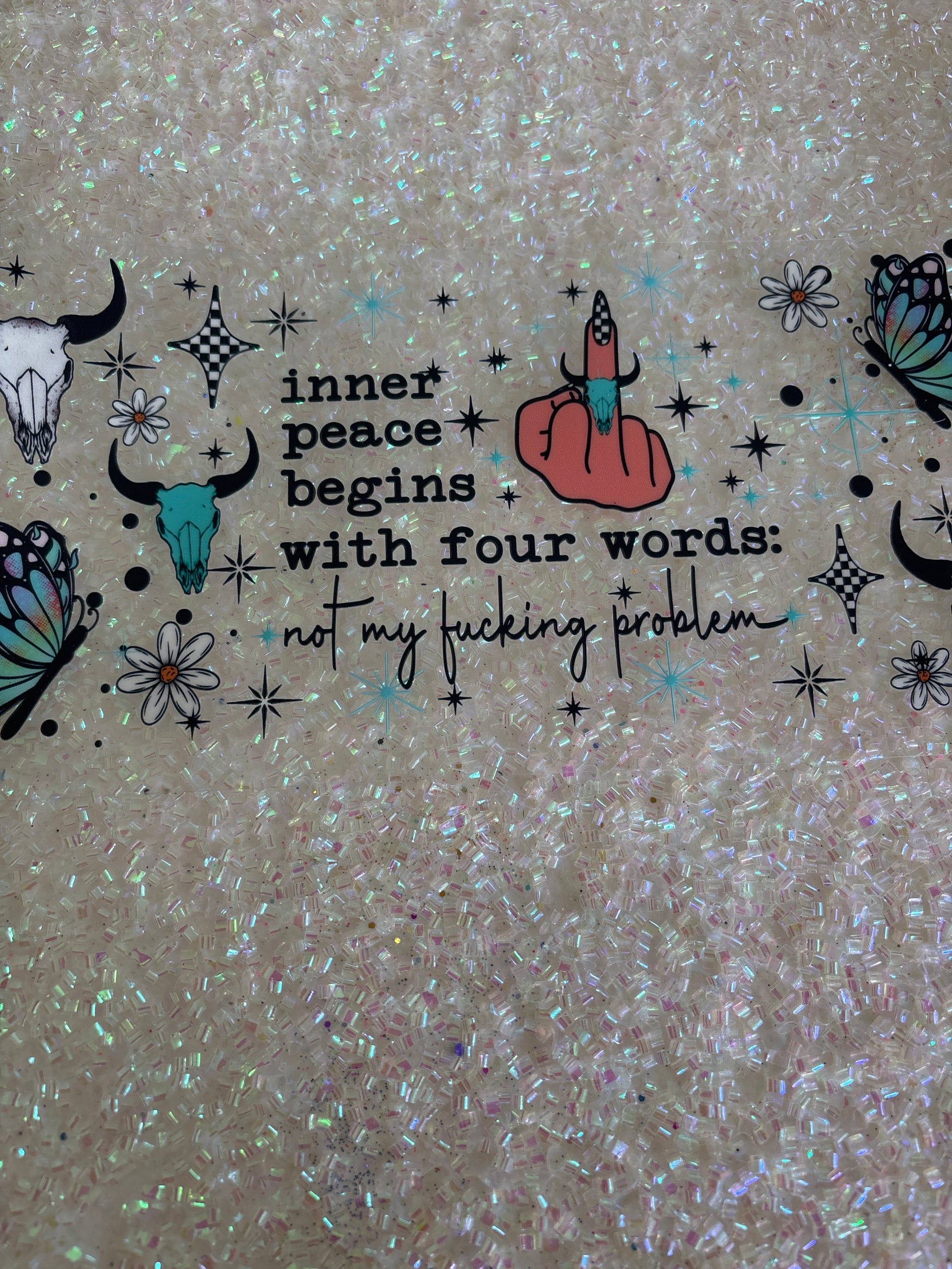 Inner peace begins with four words, not my fucking problem