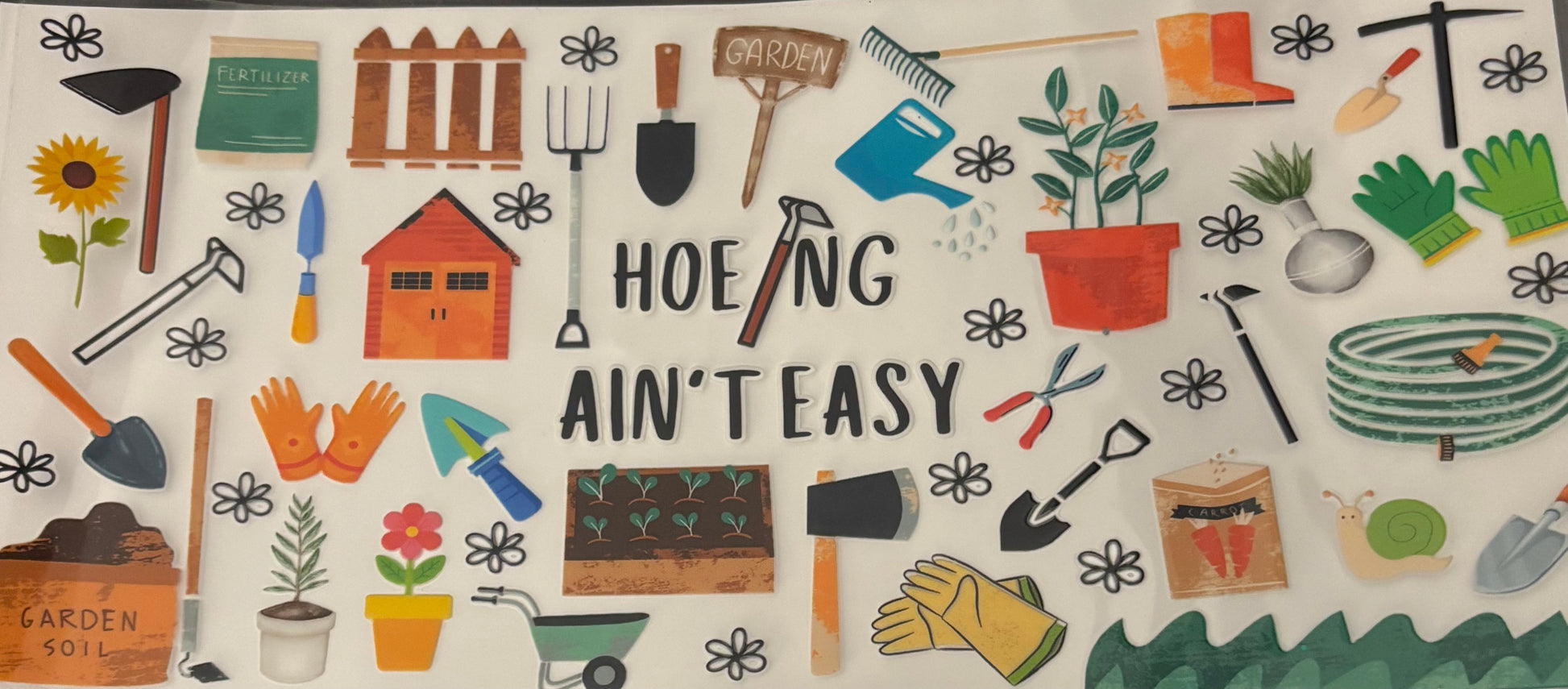 Hoeing Ain’t Easy