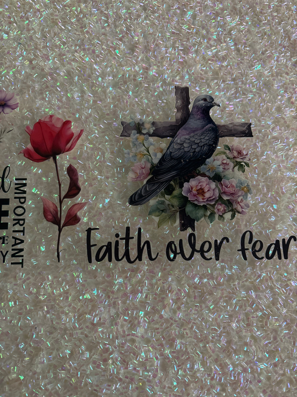 Faith over Fear Bird