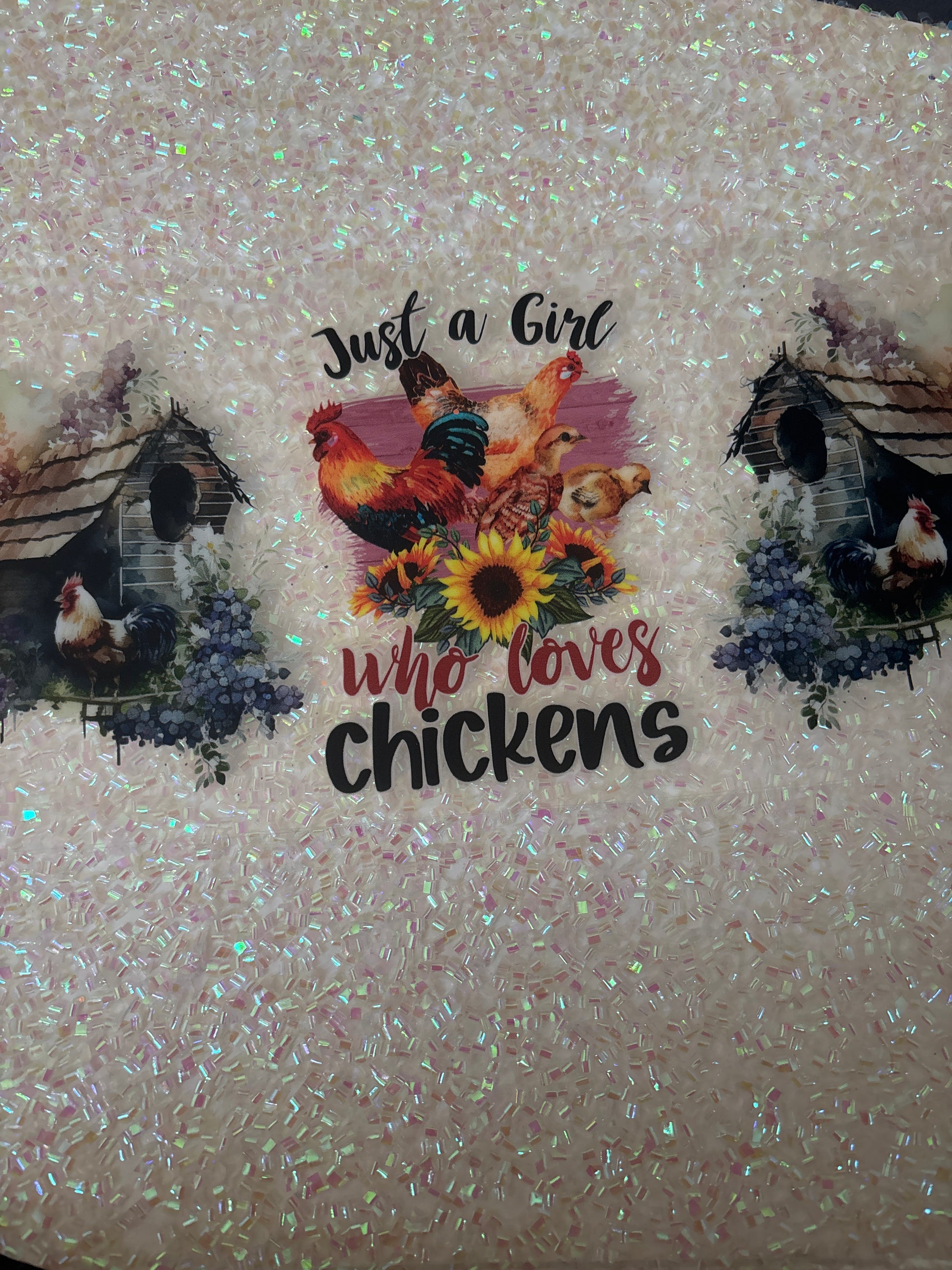 Just a girl who loves chickens