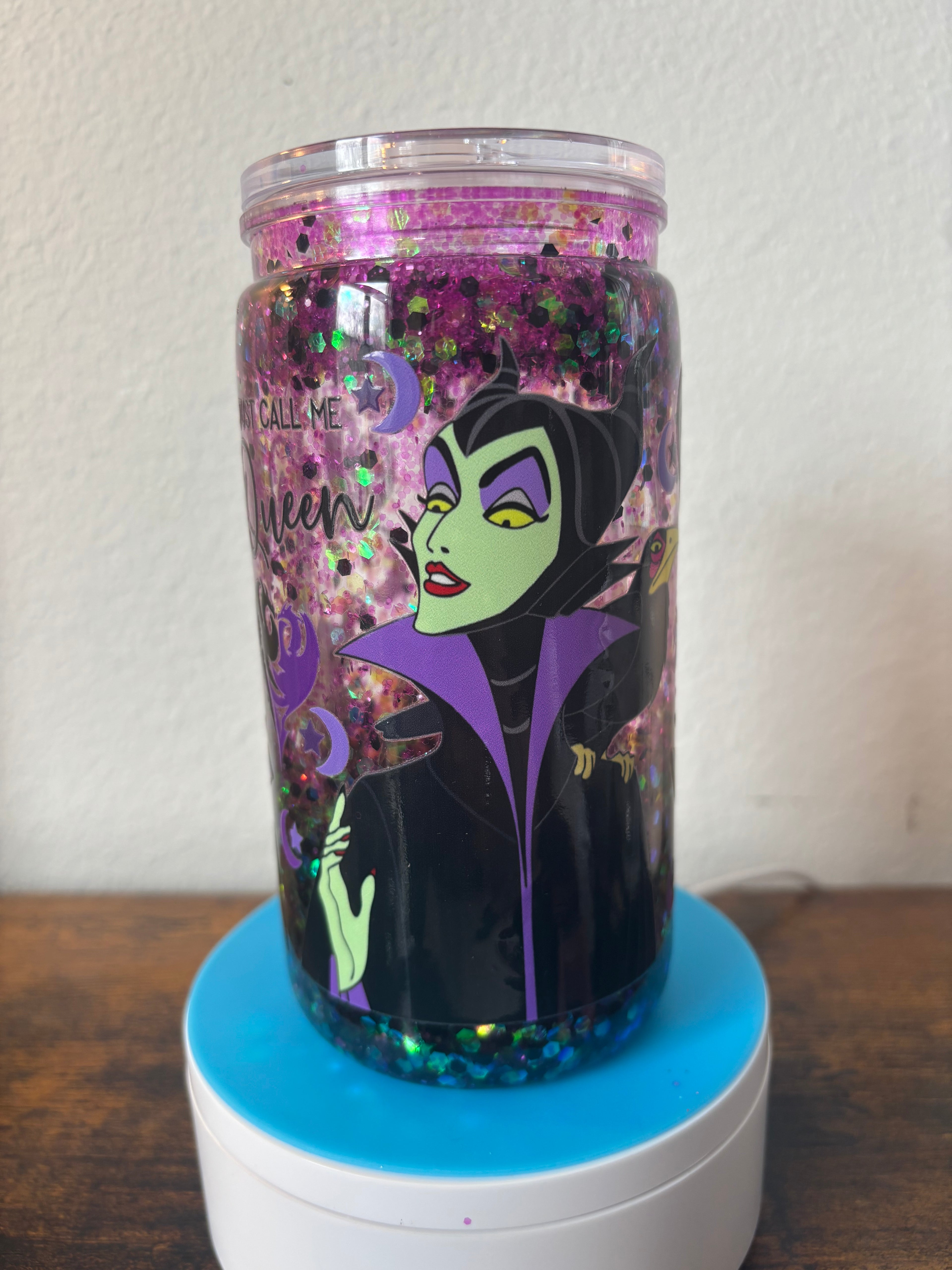 16 once Maleficent purple and green