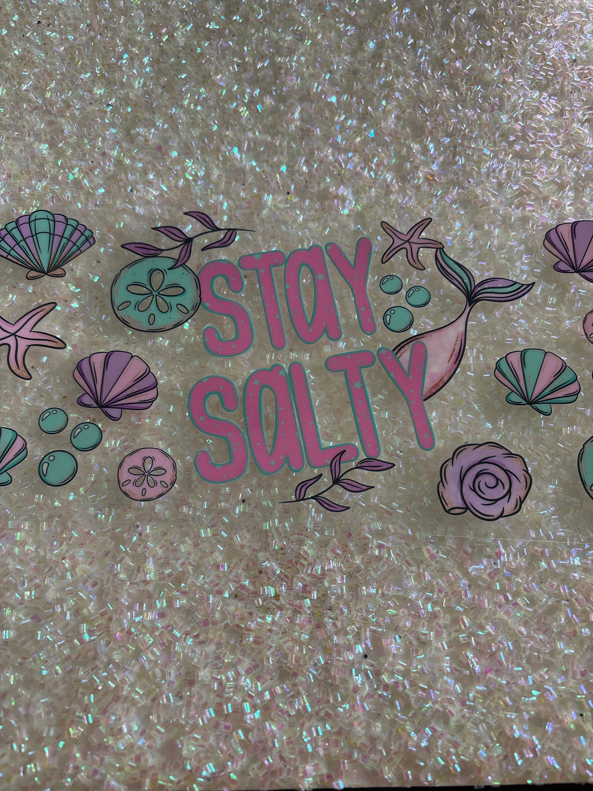 Stay salty bigger decal