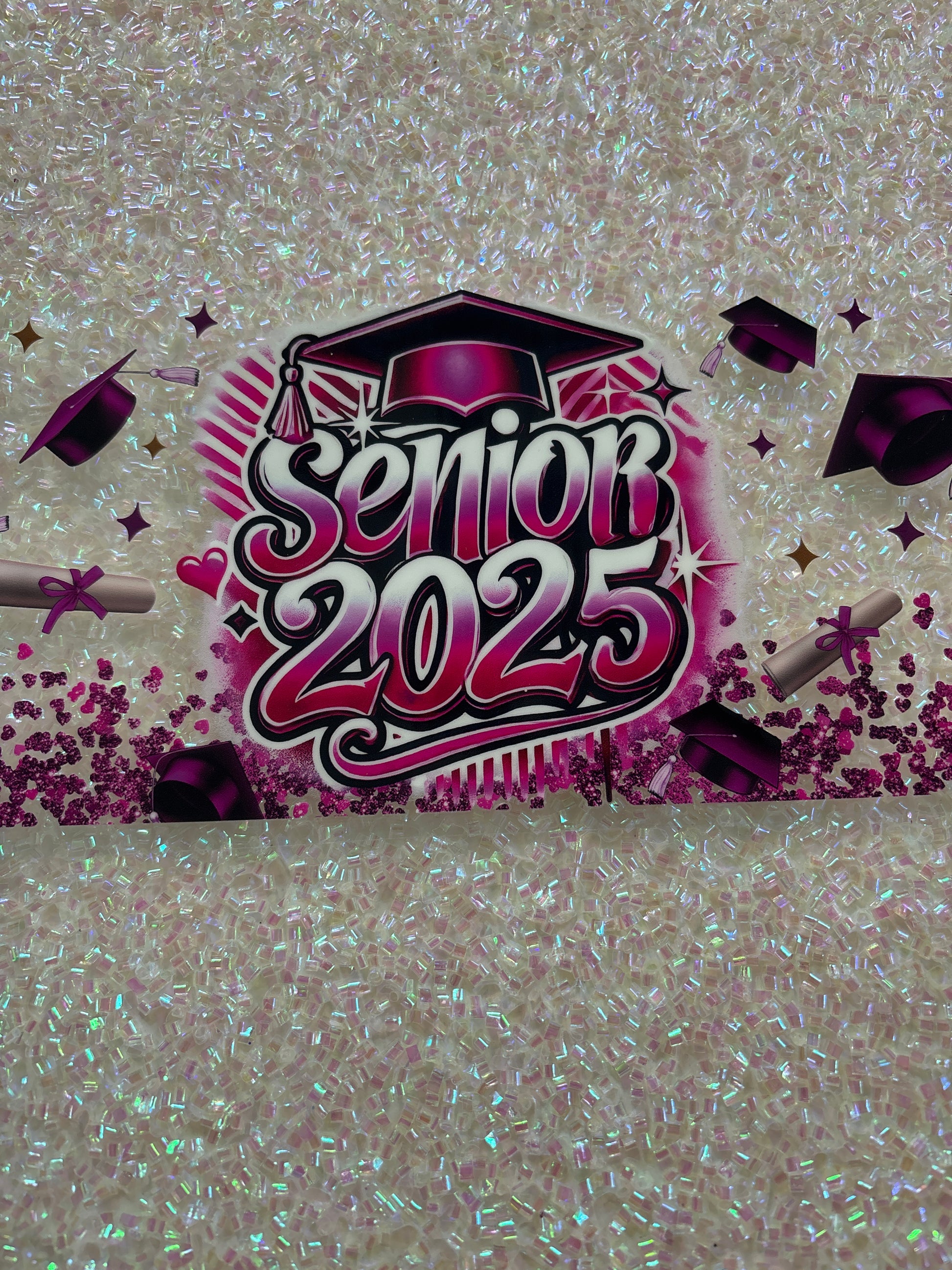 Senior 2025 pink
