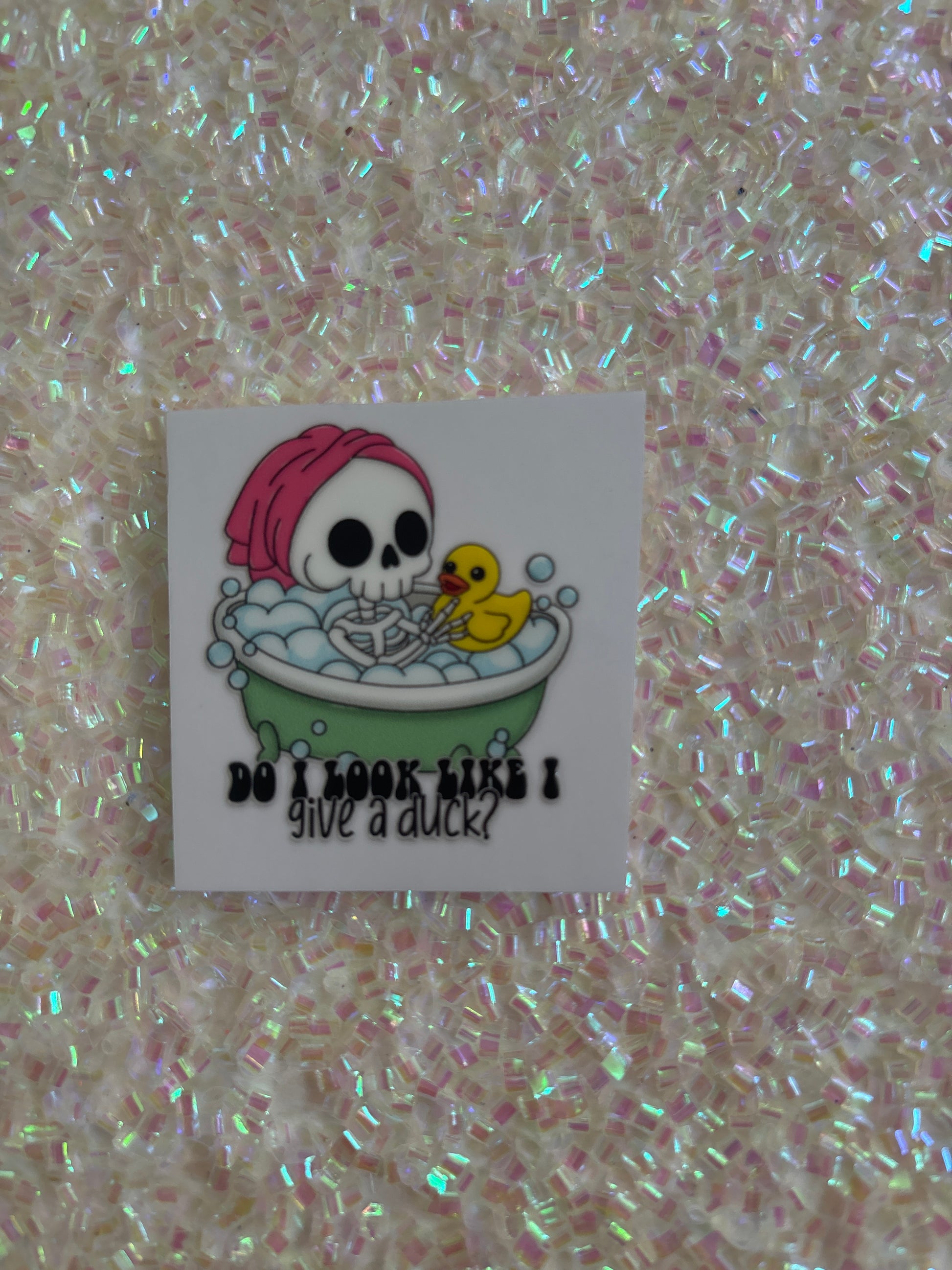 Do I look like I give a duck?