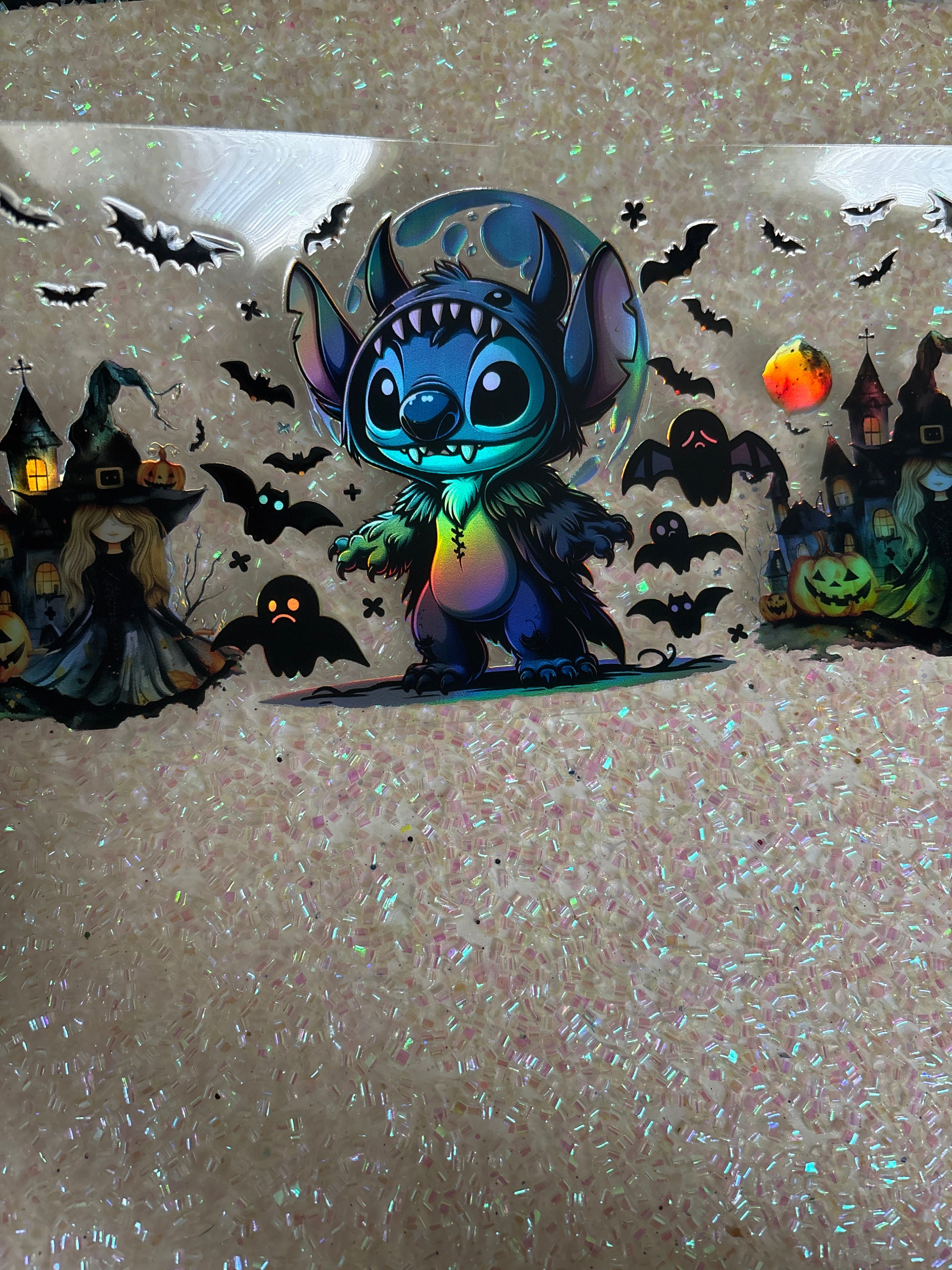 Holographic stitch Halloween
