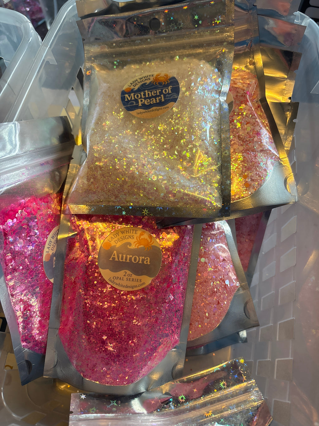 2 oz bag of Glitter Live only