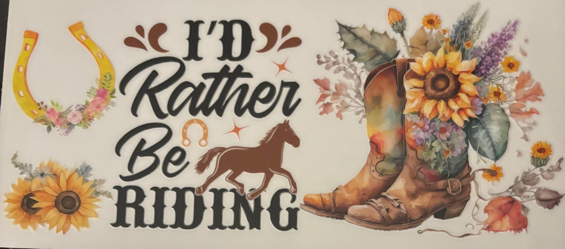 I’d rather be riding