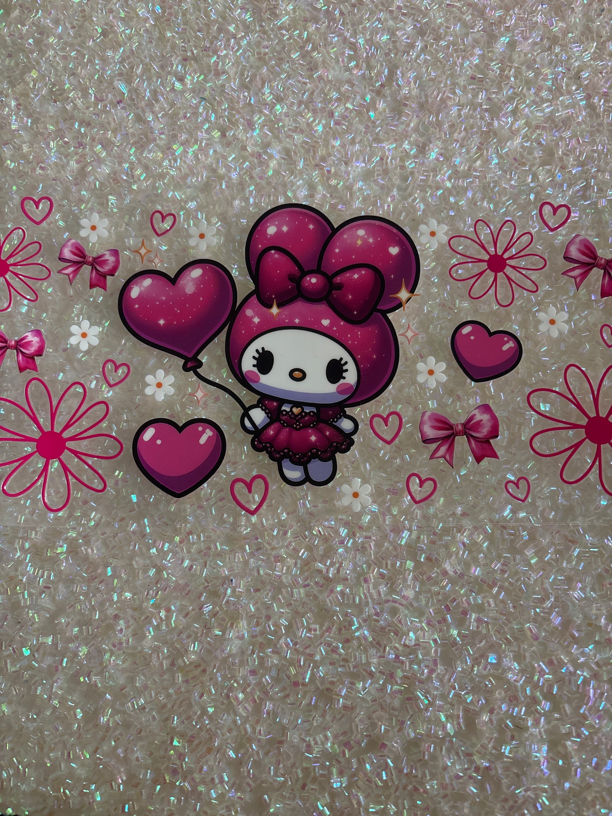 Melody with lid decal