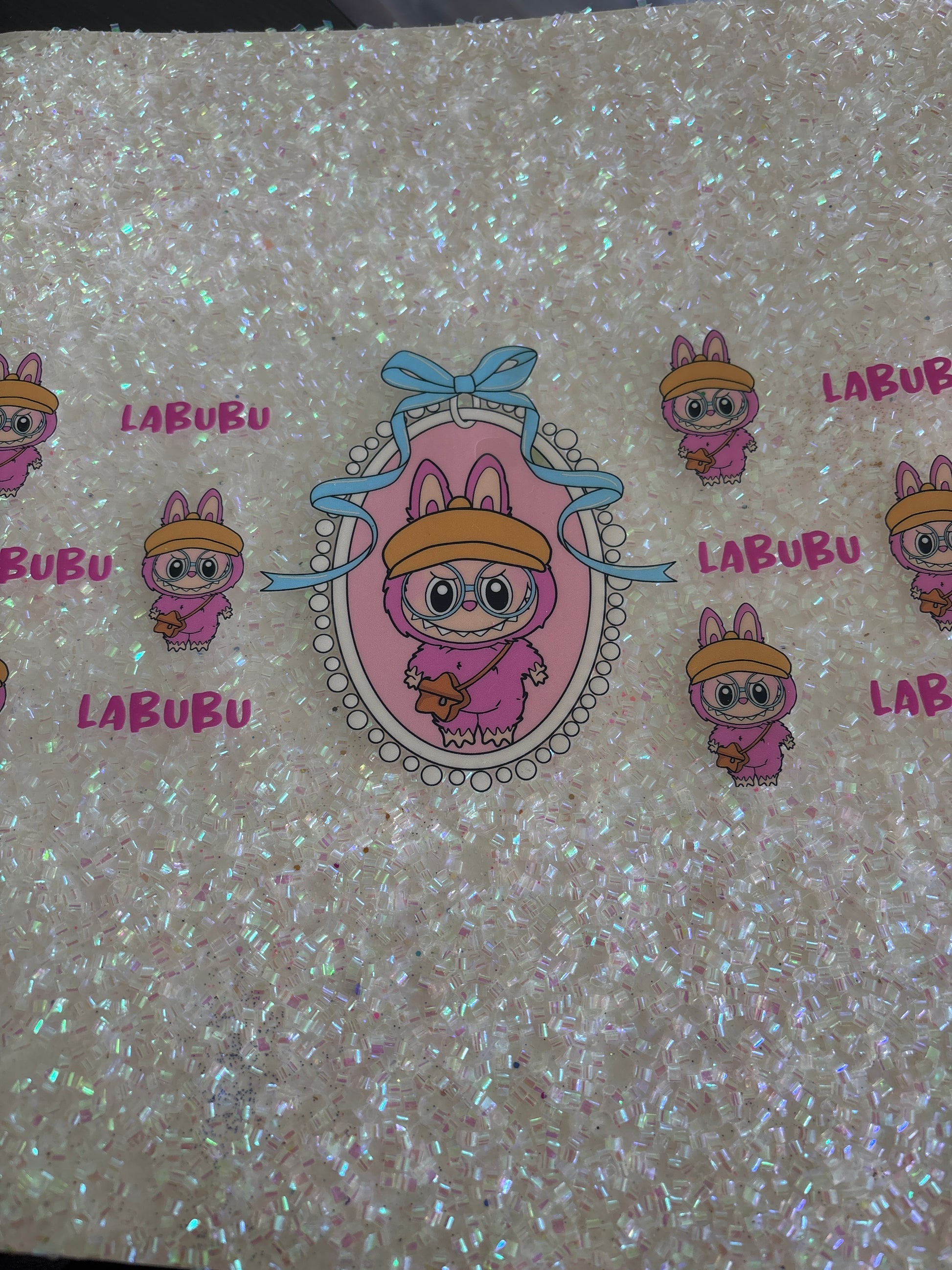 Pink LABUBU