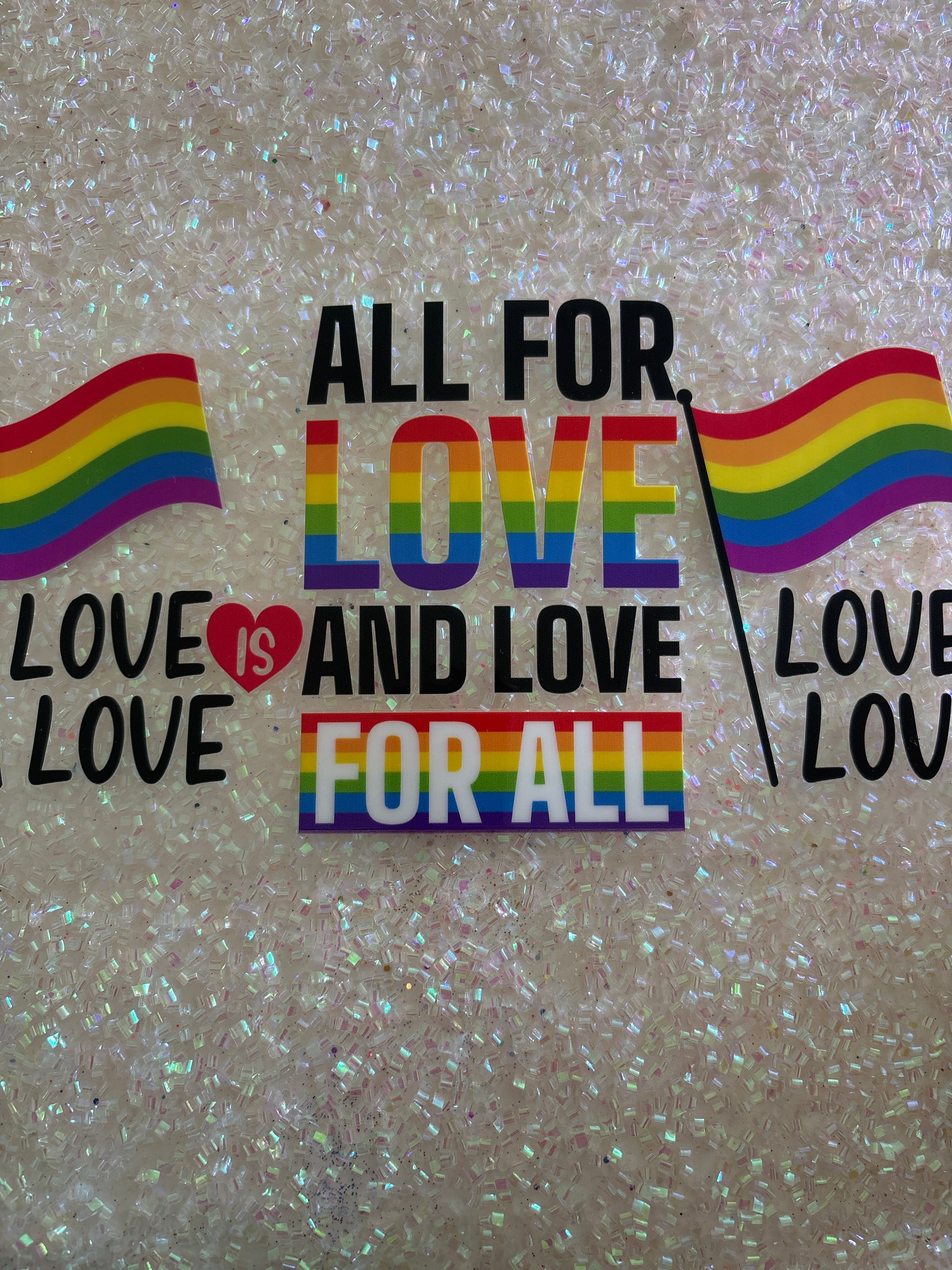 All for love and love for all