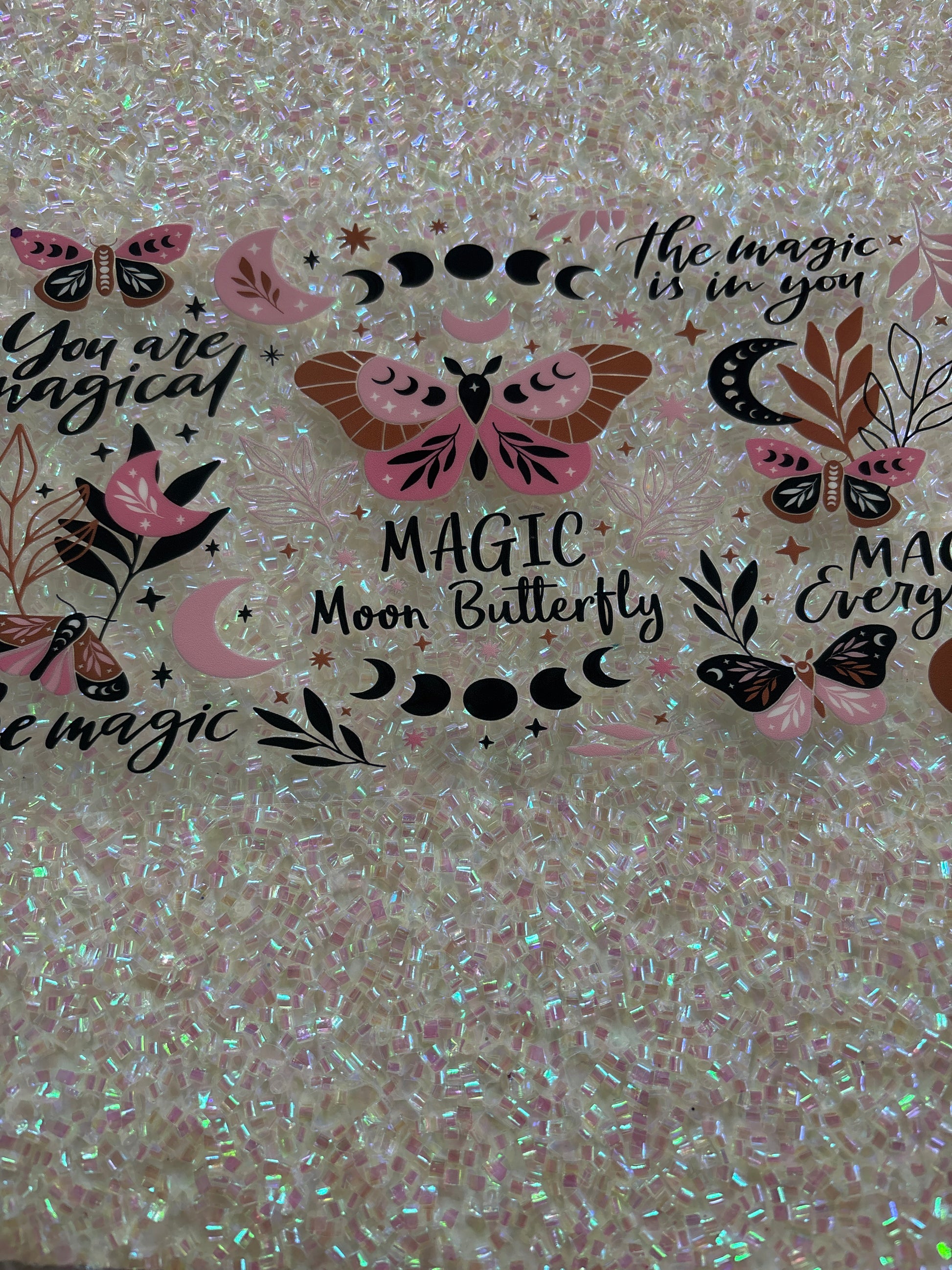Magic moon butterfly