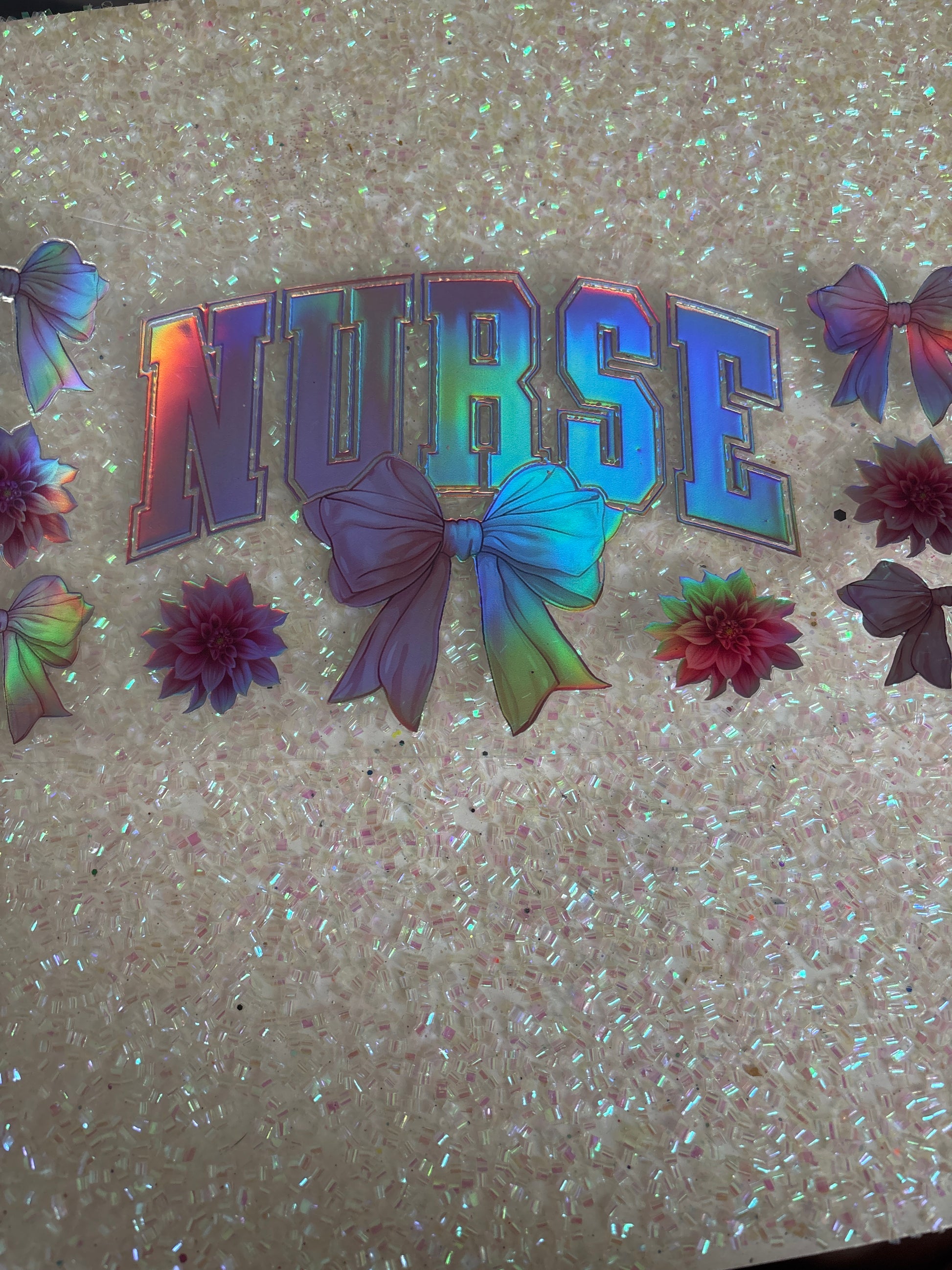 Holographic Pink nurse