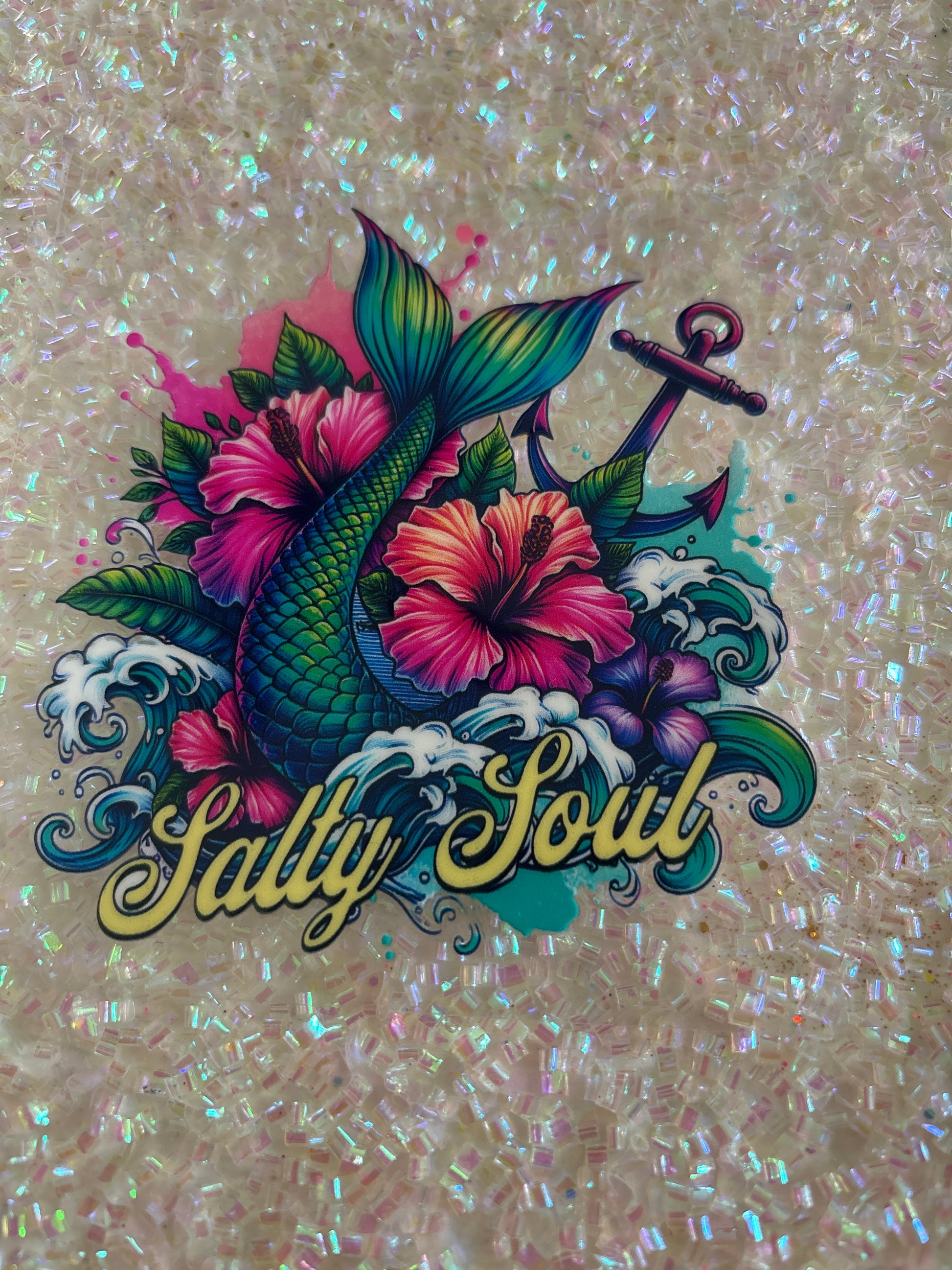 Salty soul with mermaid tail