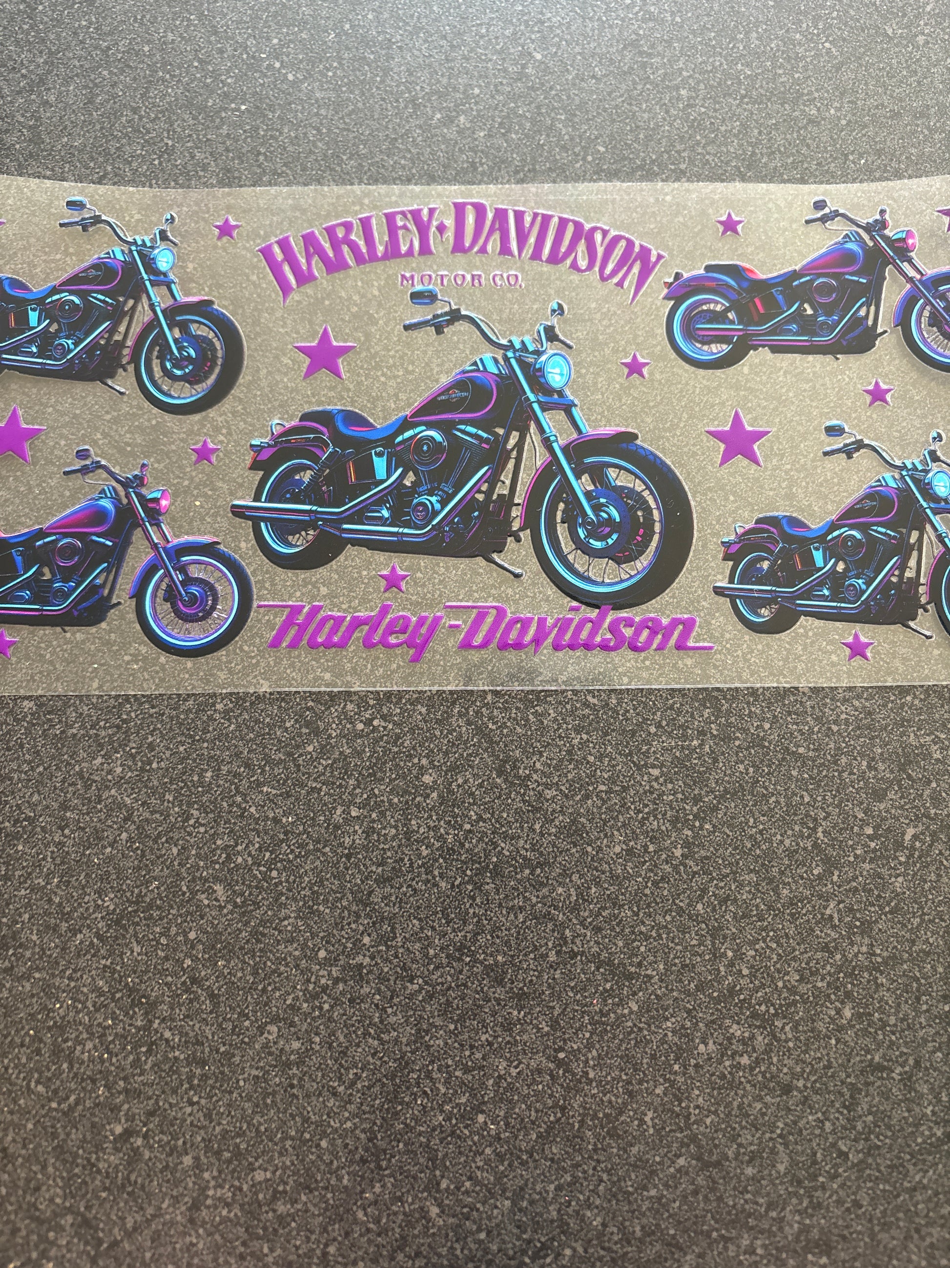 Harley Davison Purple