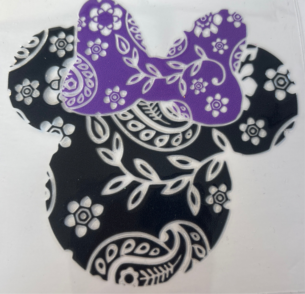 Mini Mouse with Purple Bow