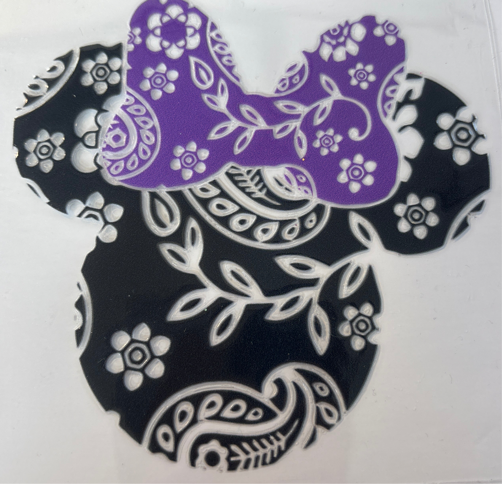 Mini Mouse with Purple Bow