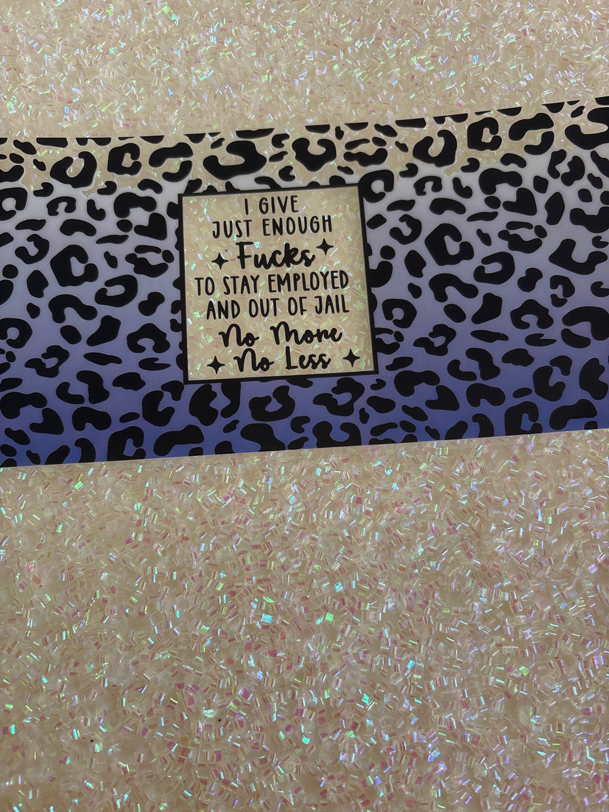 I give just enough fucks to stay employed and out of jail no more no less!!!