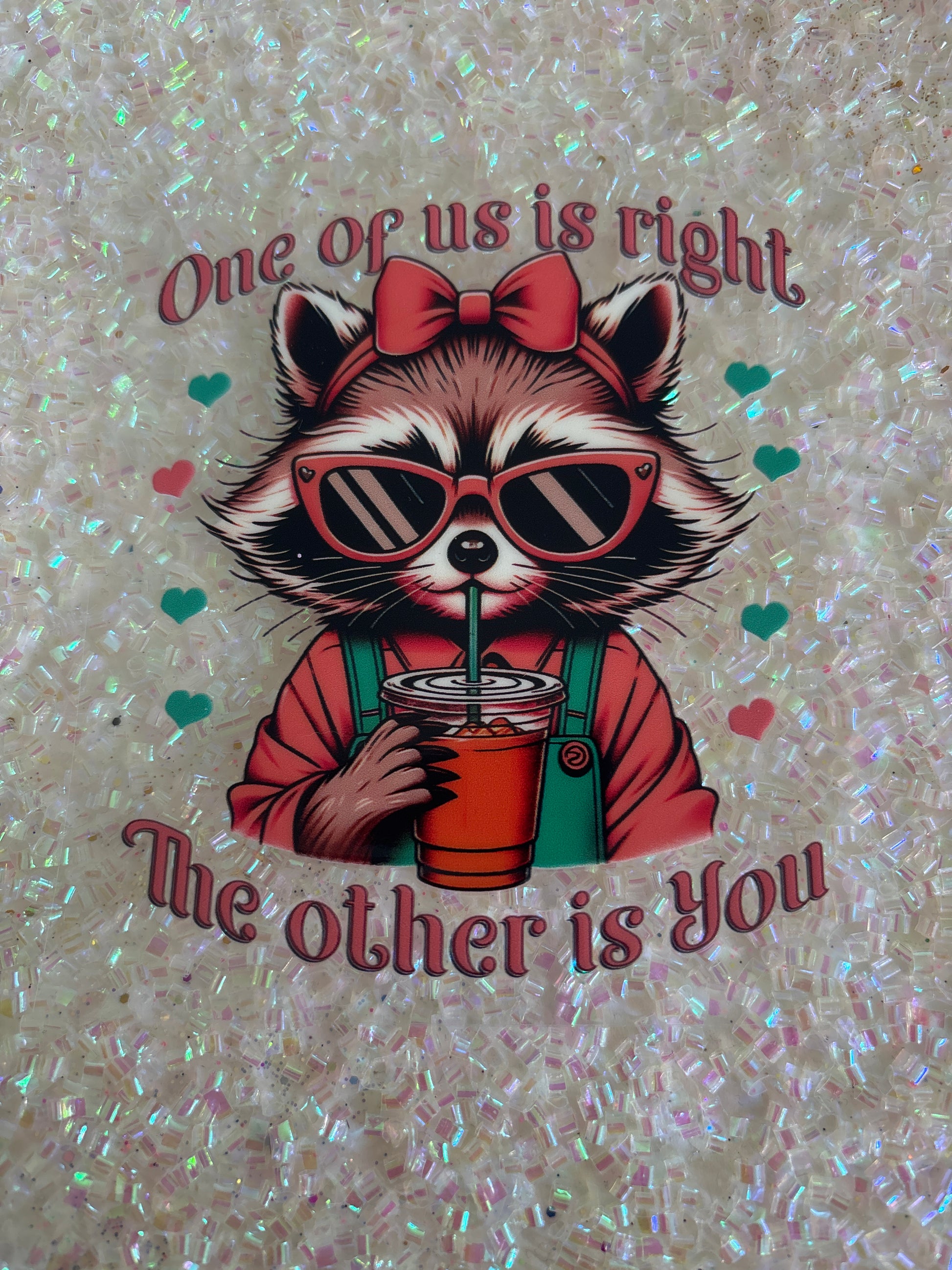 One of us is right, the other is you