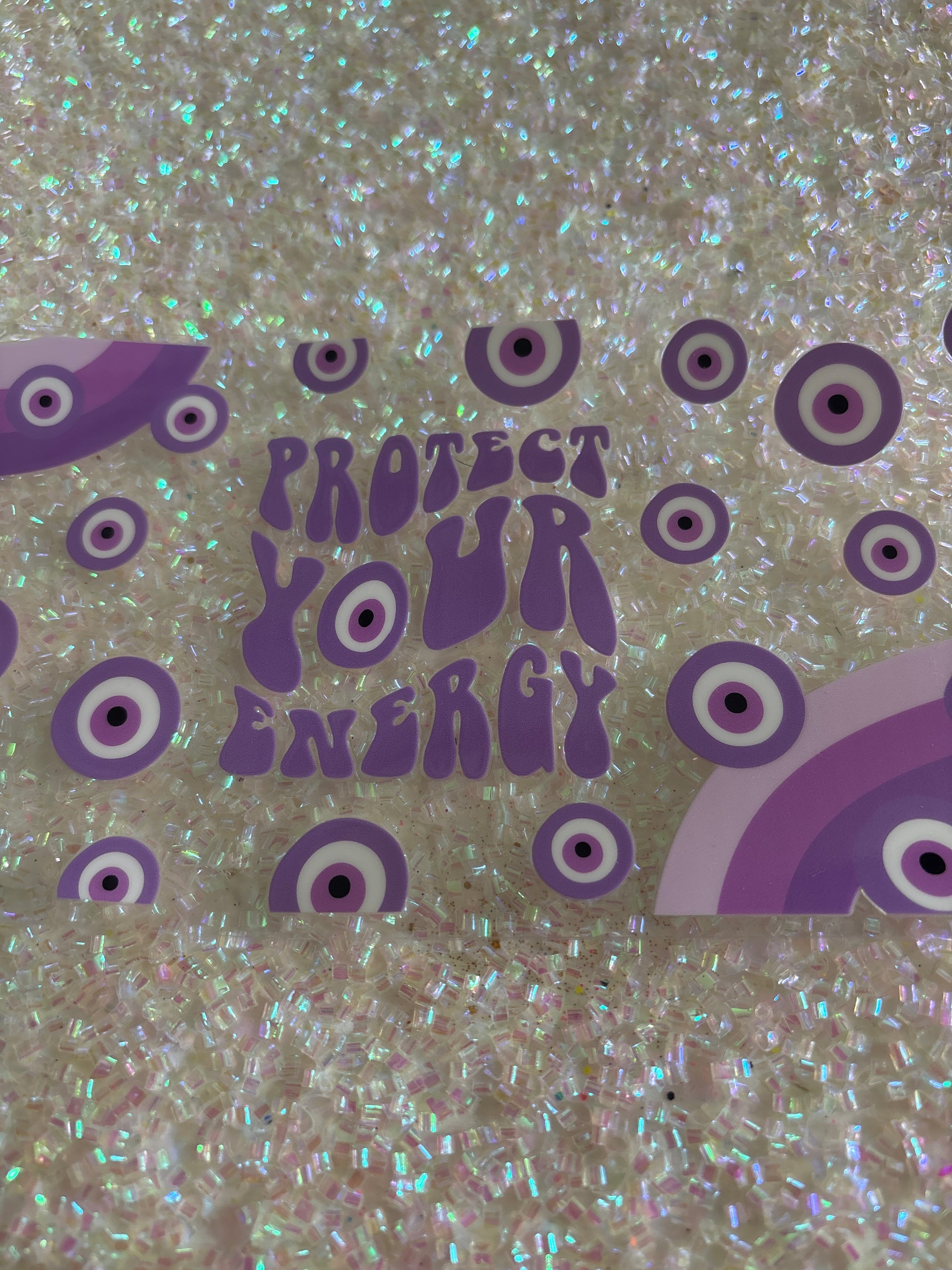 Protect your energy purple