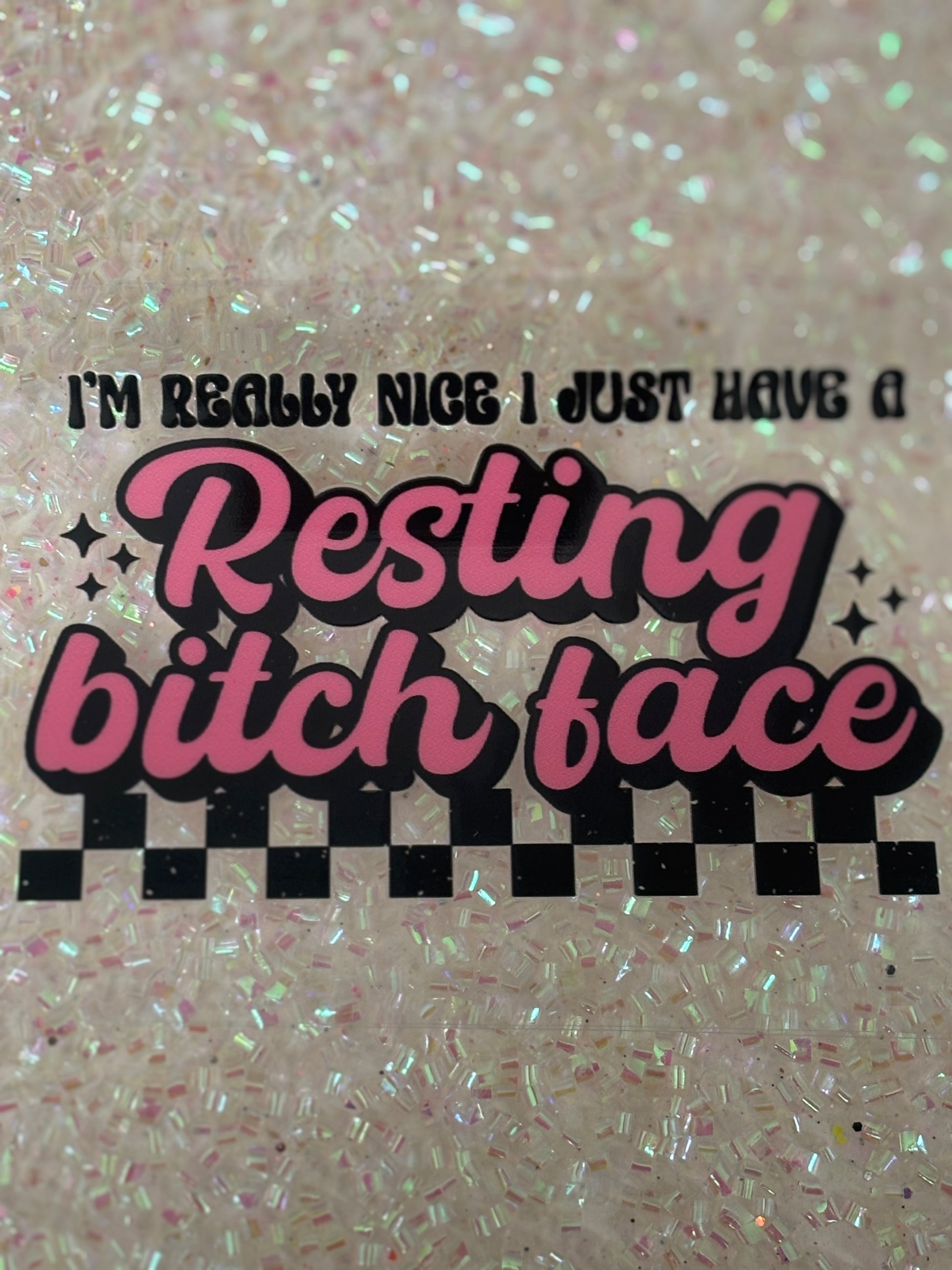 RBF 🩷 4 inch decal