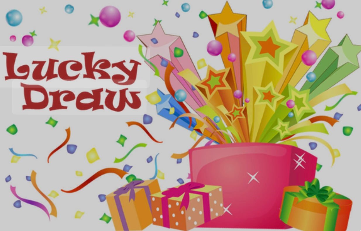 Lucky draw purchase a spot for your chance to win a custom cup made of your choice. Winner will be chosen MAY 31st