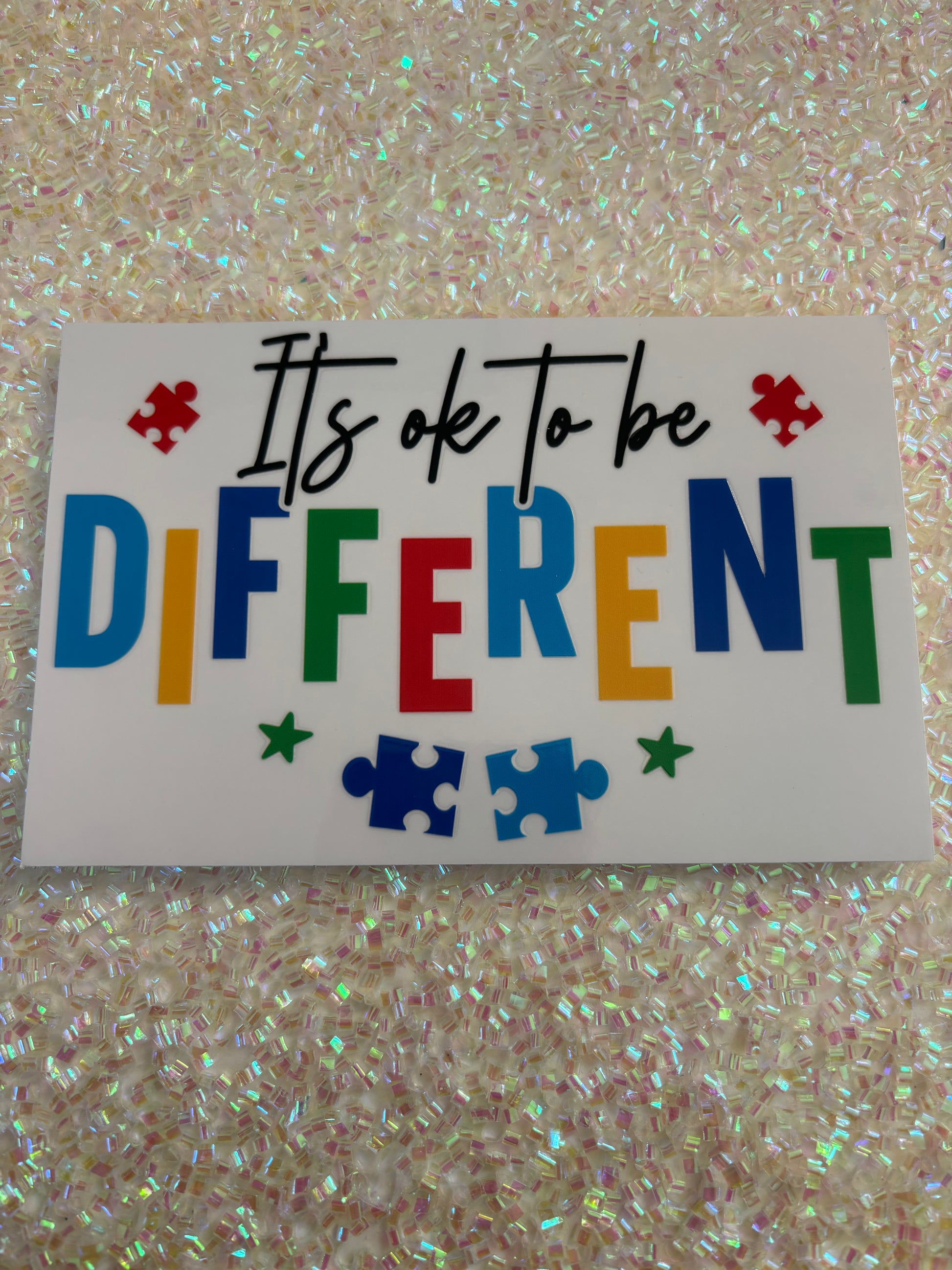 It’s okay to be different