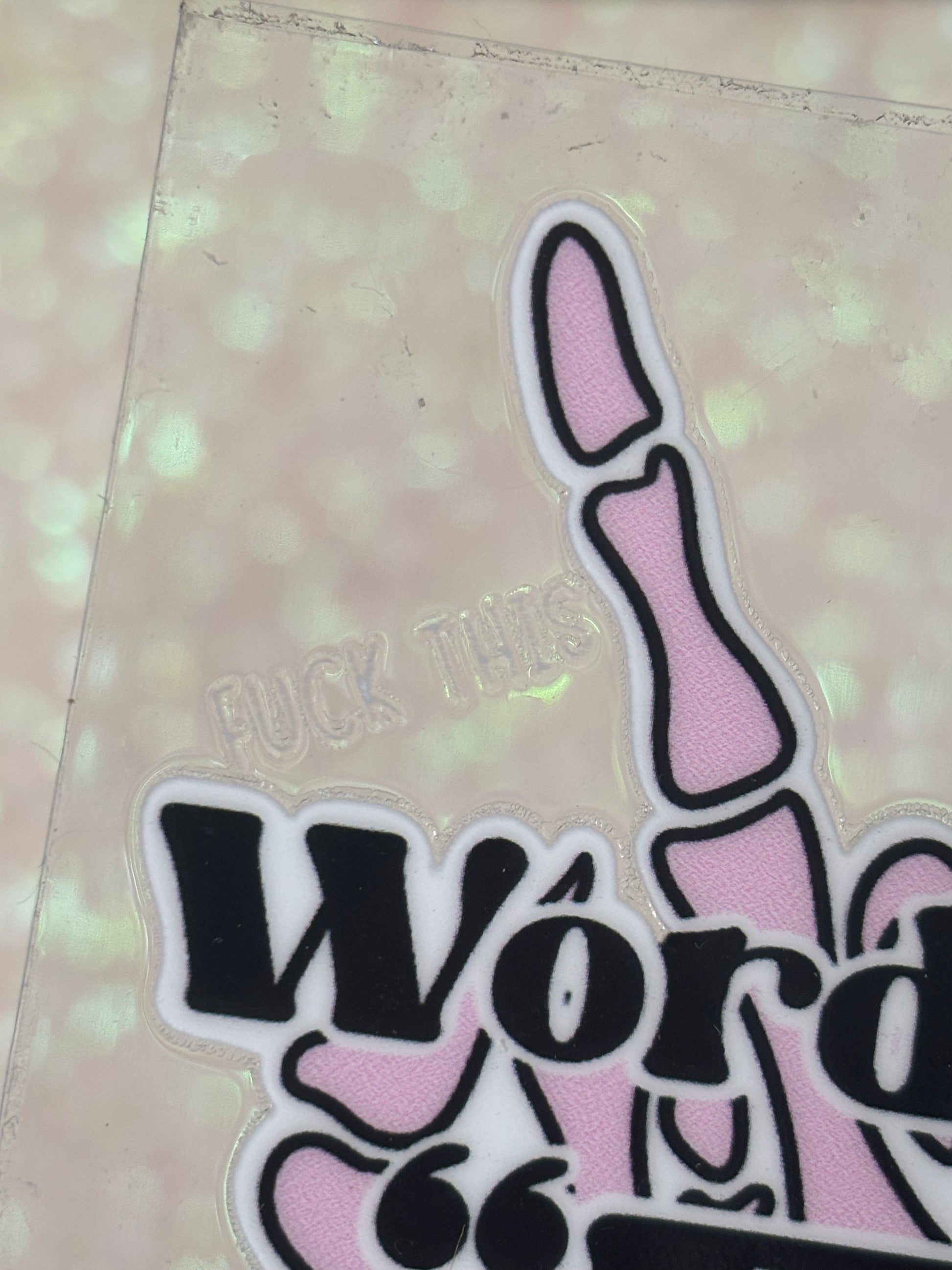 Word of the Day Fuck!!! Hidden Message