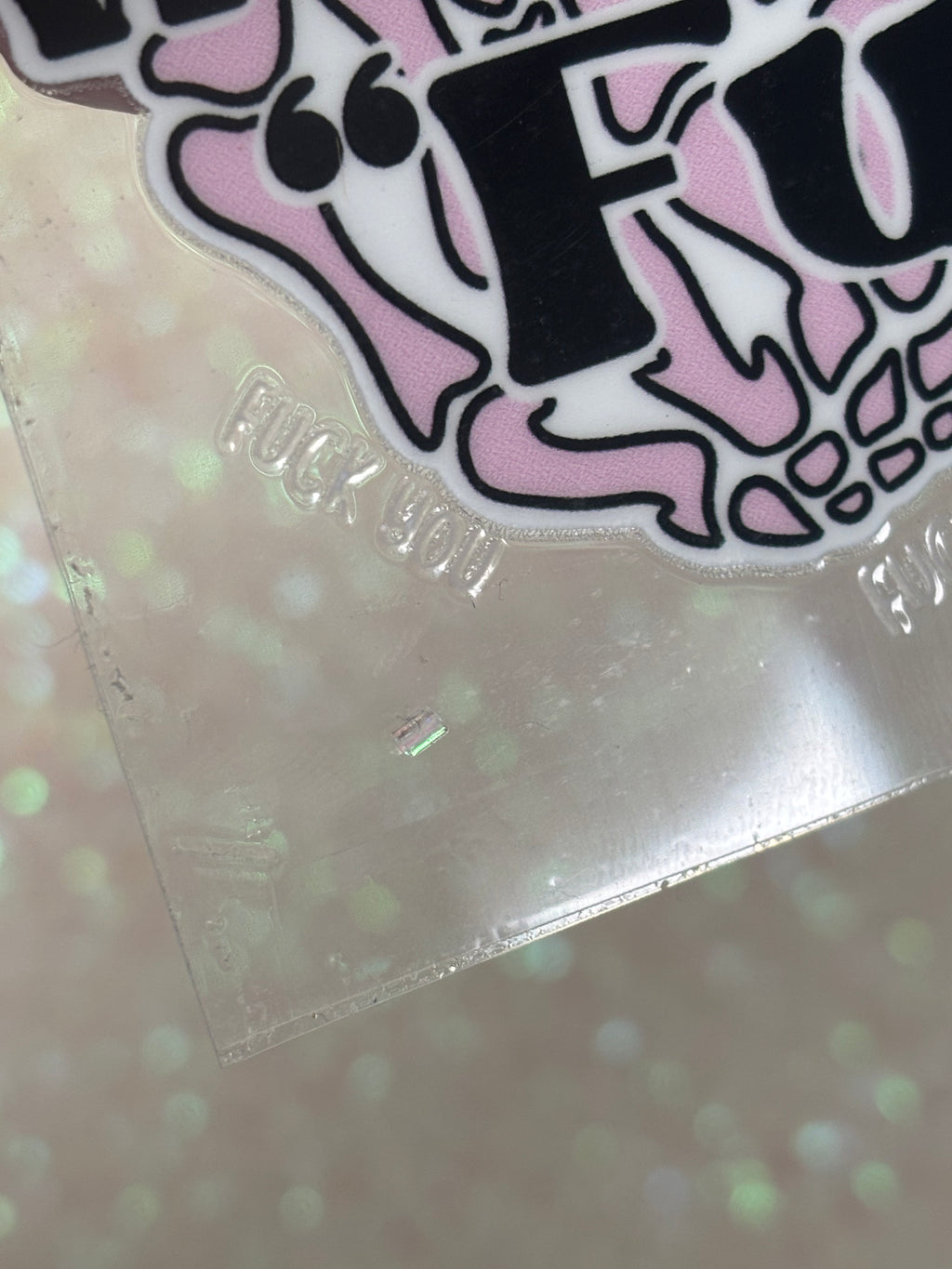 Word of the Day Fuck!!! Hidden Message