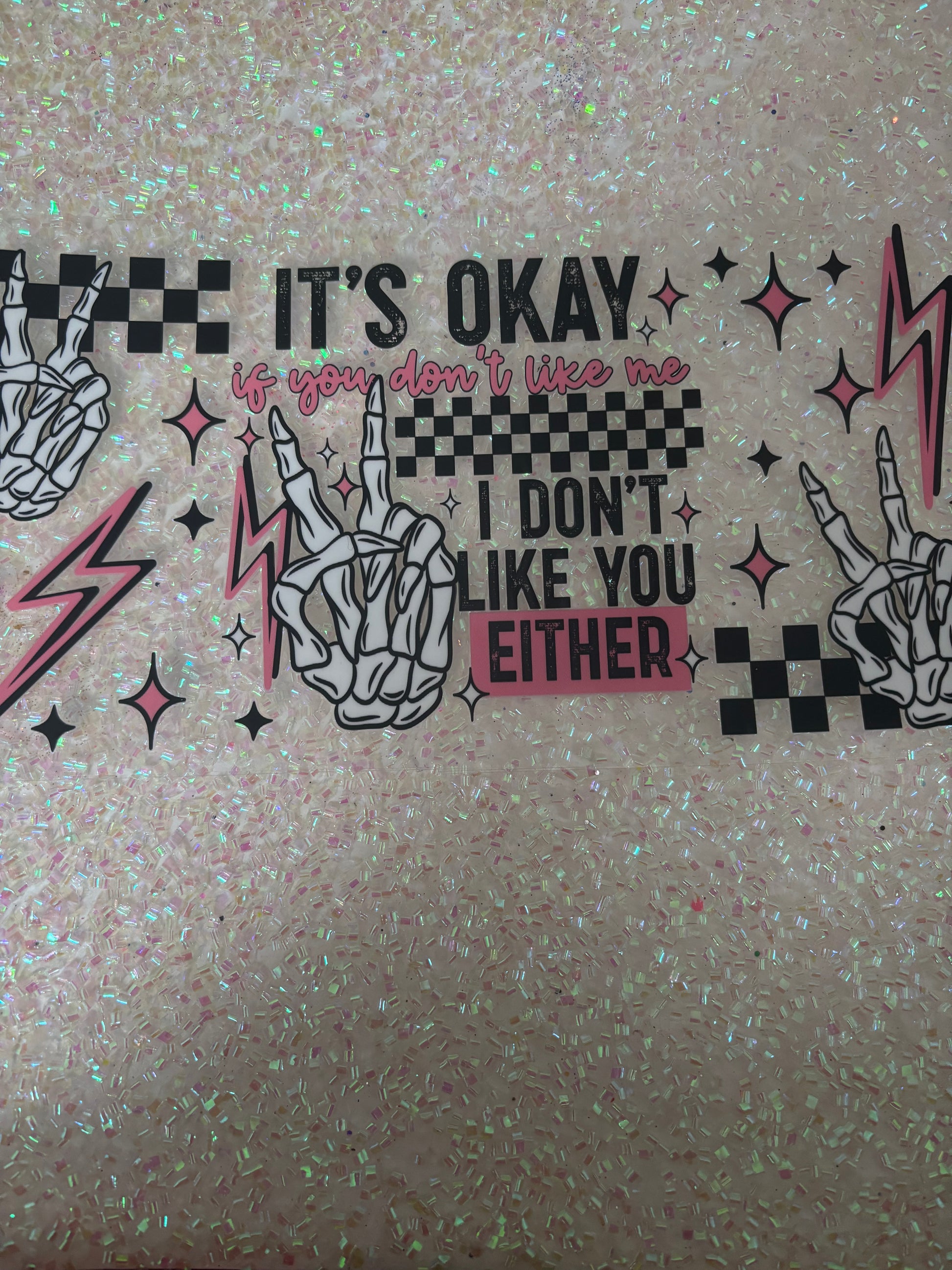 It’s OK if you don’t like me, I don’t like you either