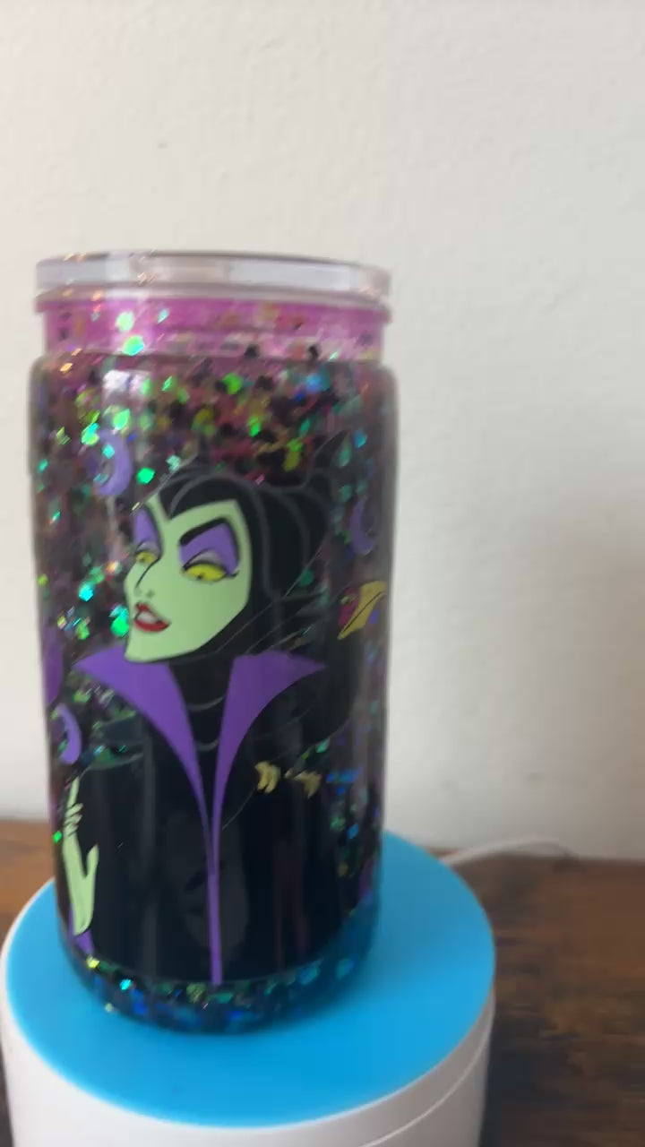 16 once Maleficent purple and green