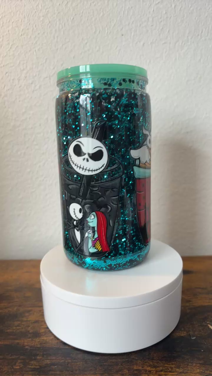 16 ounce jack and Sally